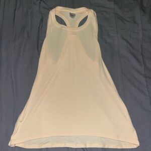 Athleta Peach Racerback Tank Top